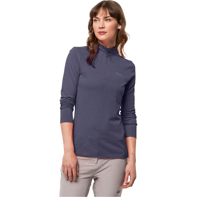 Jack Wolfskin Womens Sky Thermal Half-Zip Baselayer-3